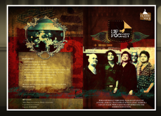 Profile Brochure for Calcutta based Rock Band Hip Pocket