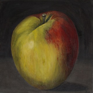Ohne Titel, Öl auf Leinwand, 50x50