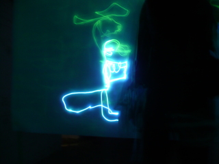 spraylight in action