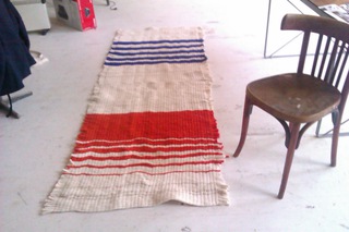 Carpet in progress 4
