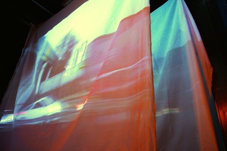 Inkjet prints & layered video installation in the Mackintosh building, Glasgow, 2013.