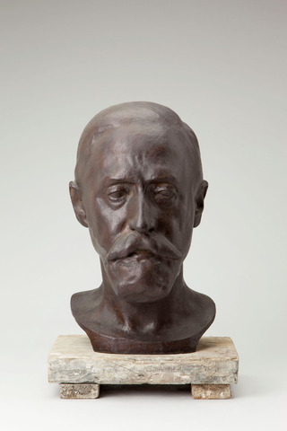 Porträt des Vaters, 1933, Bronze, 
