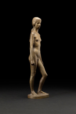 Stehendes Mädchen, 1932, Bronze 