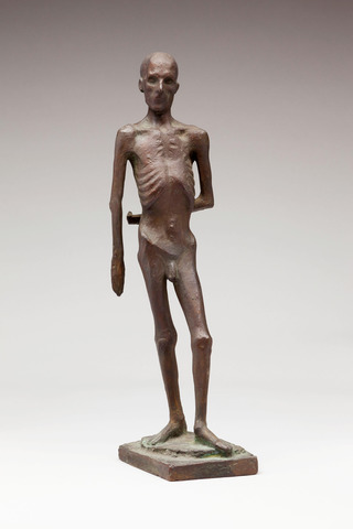 16jähriger Kriegsheimkehrer, 1947, Bronze, 36cm