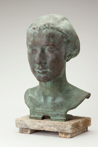 Portrait «Nena Kuhn», 1930, Bronze, 41cm