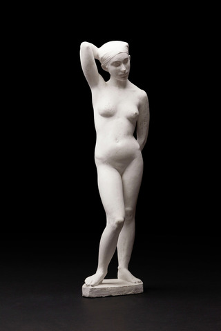 «Pipa» rechter Arm erhoben, 1959, Gips, 57cm