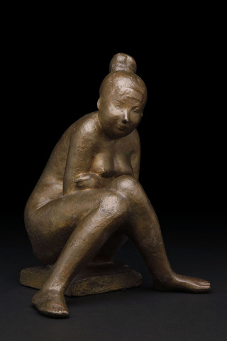 Ameisenguckerin, 1958, Bronze, 25cm