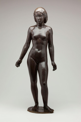 Stehendes Mädchen, 1940, Bronze, 57cm