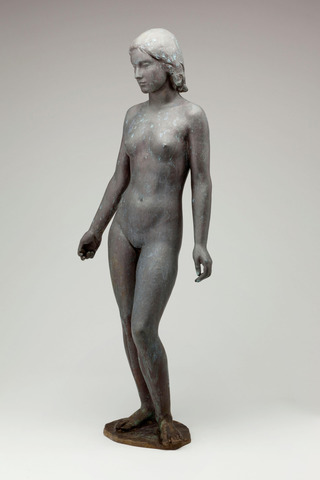 Stehendes Mädchen, 1940, Bronze, 57cm