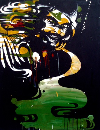 『 Samurai 』 

116.7×91.0cm / acrylic on canvas /  2006  

--SOLD OUT--