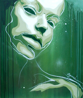 『 Seasons -August- 』 

72.2×60.6cm / acrylic on canvas  /  2009  