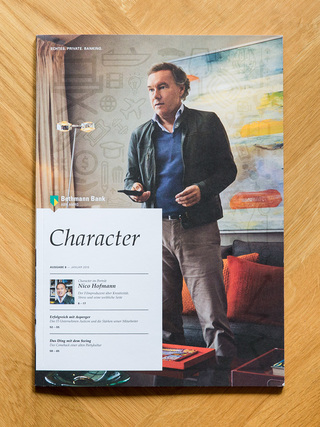 Nico Hofmann / Character Magazine Issue 8 / Bethmann Bank / Biedermann & Brandstift
