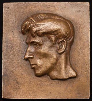 Selbstporträt, 1924, Bronze, 9cm × 8cm