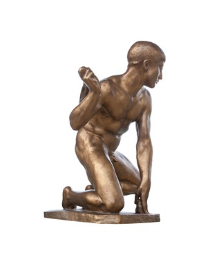 Schleuderer, 1939, Bronze, 50 cm 