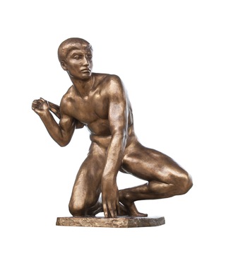 Schleuderer, 1939, Bronze, 50 cm