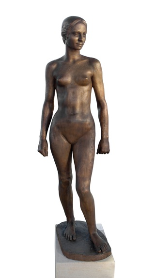 Rosemarie, Bronze, lebensgroß, 1932