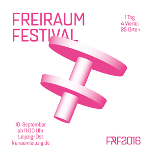 Sticker für das »Freiraum Festival 2016«