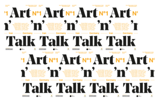 Plakate für die Vortragsreihe »Art’n’Talk« des Kunstverein Gegenwart e.V.
mit Daniel Wacker