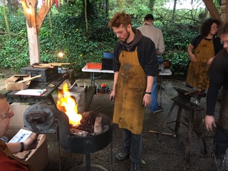 Knife Forging workshop.