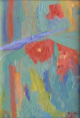 花　

2015

oil on canvas/22.7×15.8cm
