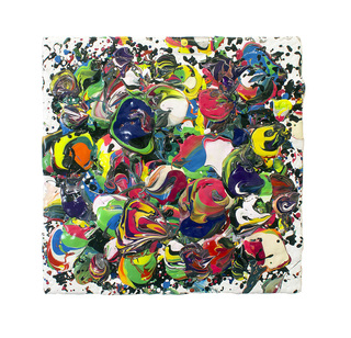 Trompetenblüten, 2020,

Mischtechnik auf Leinwand,

32 x 31 x 5 cm