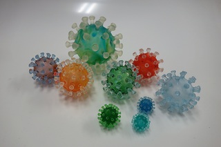 Corona Viren aus dem 3d Drucker