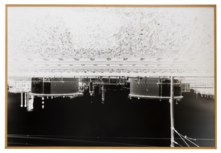       N 16°29'53'' E 48°08'18'' Direktbelichtung auf Silbergelatine Barytpapier (Unikat-Papiernegativ), 
      95 x 65 cm, 2020