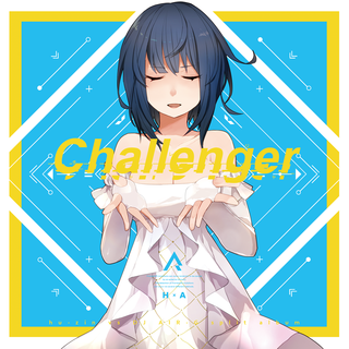 2019 CD 『Challenger』 ジャケットデザイン(photoshop)　※ttv(イラスト)