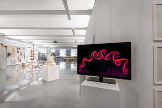 "The Turbulent Flow" beim Rundgang im Dortmunder U. Foto: Hannes Woidich.