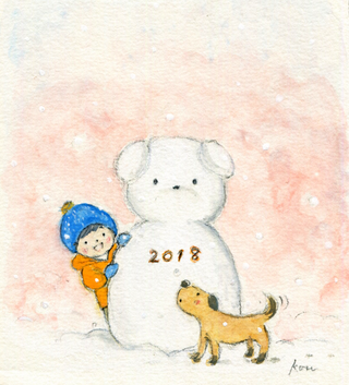 戌年・年賀素材
