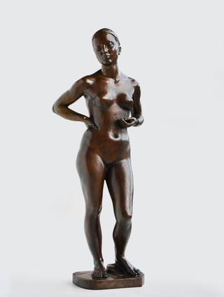 Stehende "Atreg", Bronze, 1938, 90cm