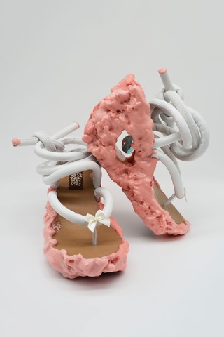 Bubblegum Slime Wedges - Size EU 40