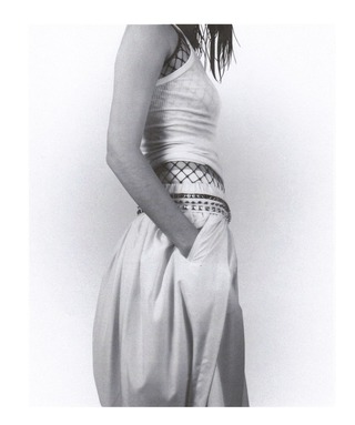 ISSEY MIYAKE TROUSERS FROM THE ARCHIVE OF STEVEN PHILIP

PHOTOGRAPHER - CHARLOTTE SWINBURN

MAKE UP - KIMIE YASHIRO