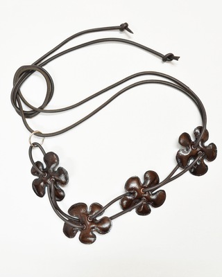 Petal Leather Belt
