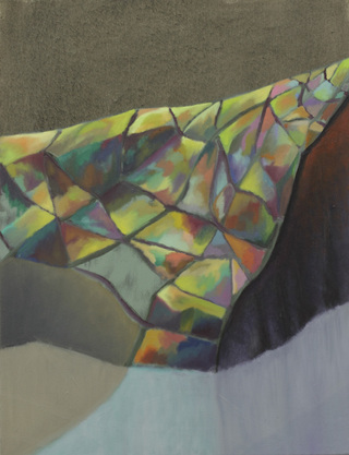 Unter Tage, 2013 / Öl auf Leinwand / 65x50 cm