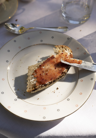breakfast at ottmann gut, meran, italy
