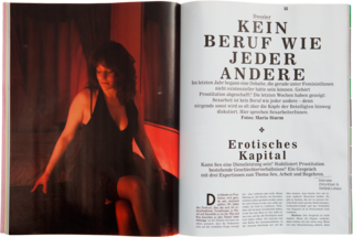 Missy Magazine 1/2014

Portrait and reportage about prostitution