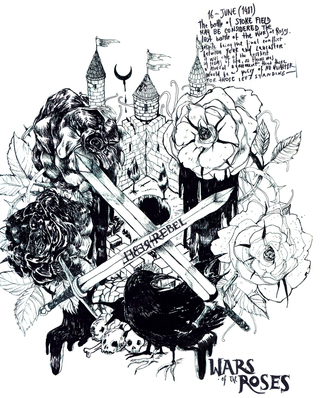 War Of The Roses — 2012.
Rebel Rebel poster serie