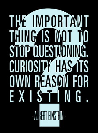 Curiosity // A3 poster