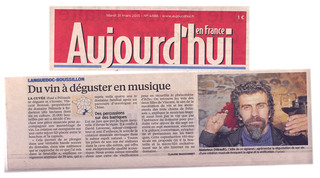 'Le Parisien / aujourd'hui en France's au sujet de 1fusé x Pélissols / 31 mars 2015