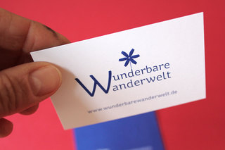Logo & Corporate Design, "Wunderbare Wanderwelt"