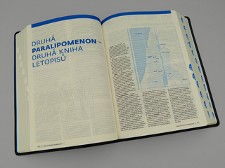 Slovo na cestu / Bible s poznámkami (1936 stran) / Dům Bible 2012 / Designiq