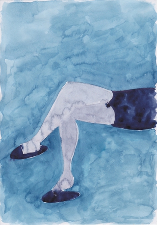 untitled, 2014, watercolour on paper, 29,7x21cm