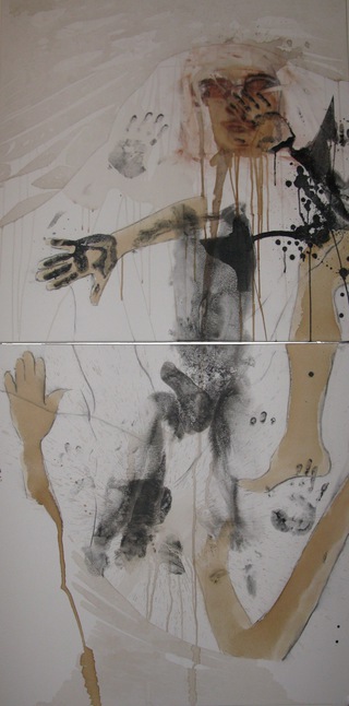 untitled, 2010

100x200cm, dyptich, mixed media on canvas