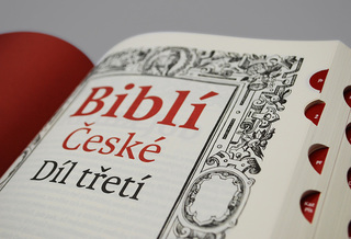 Bible kralická šestidílná / První kompletní vydání s původními poznámkami / Dům Bible 2014 / Designiq