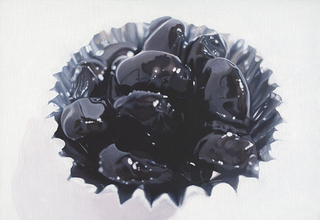 黒豆　acrylic on canvas  158×227(mm)　2015