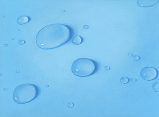 水滴　acrylic on canvas  242×333(mm)　2016