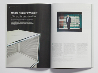 Story about USM Haller for Character Magazine