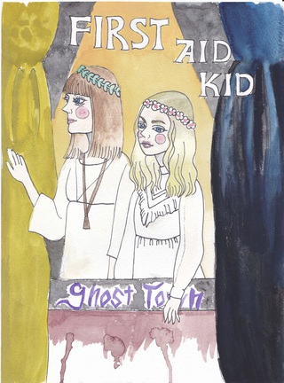 Fan Art for First Aid Kit 水彩　October 2016