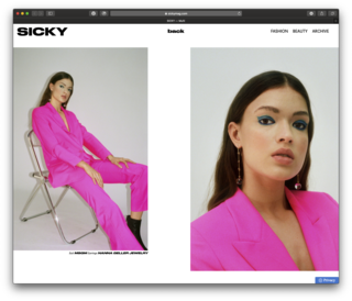 Sicky Magazine / Multi / Online Editorial